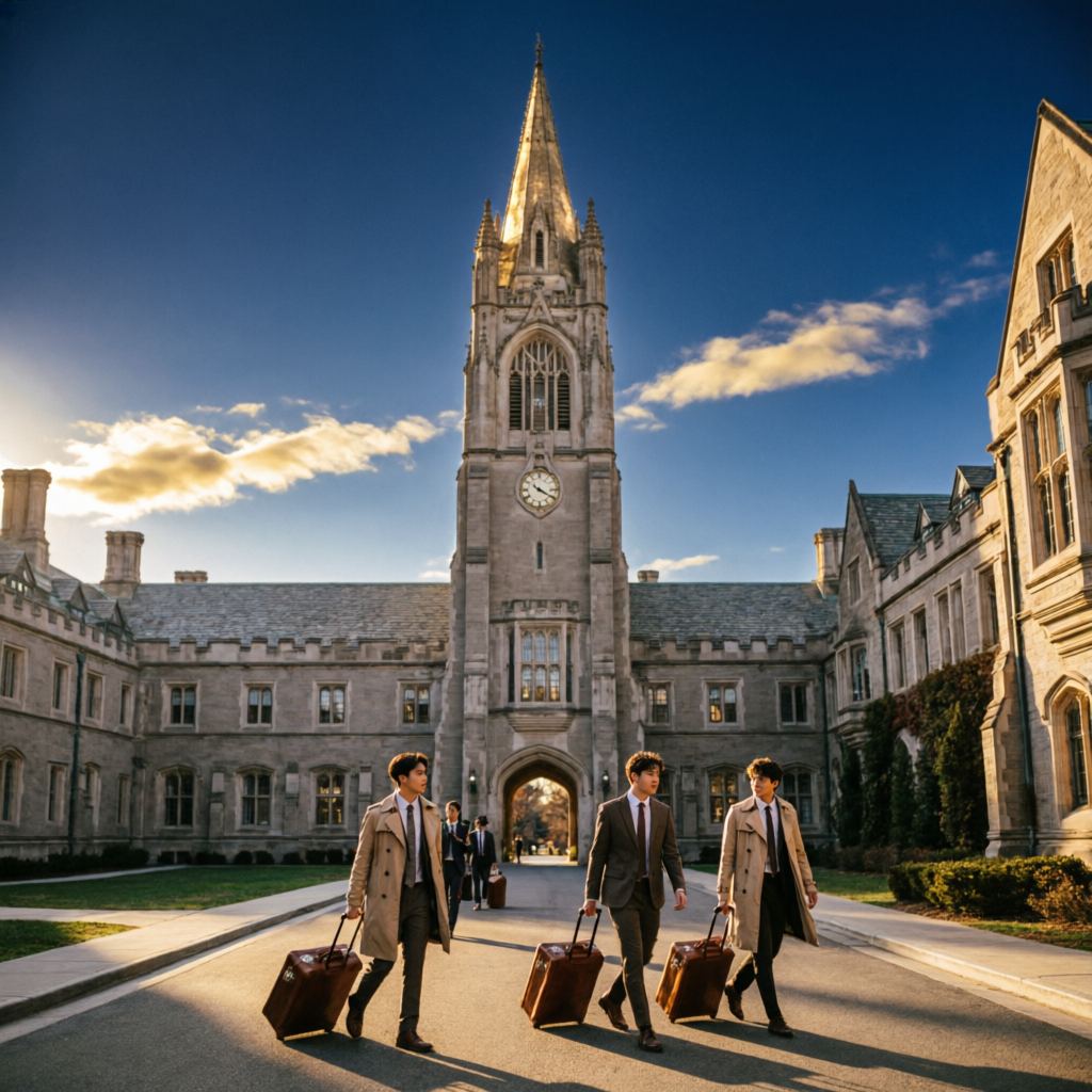 Campus universitaire prestigieux
